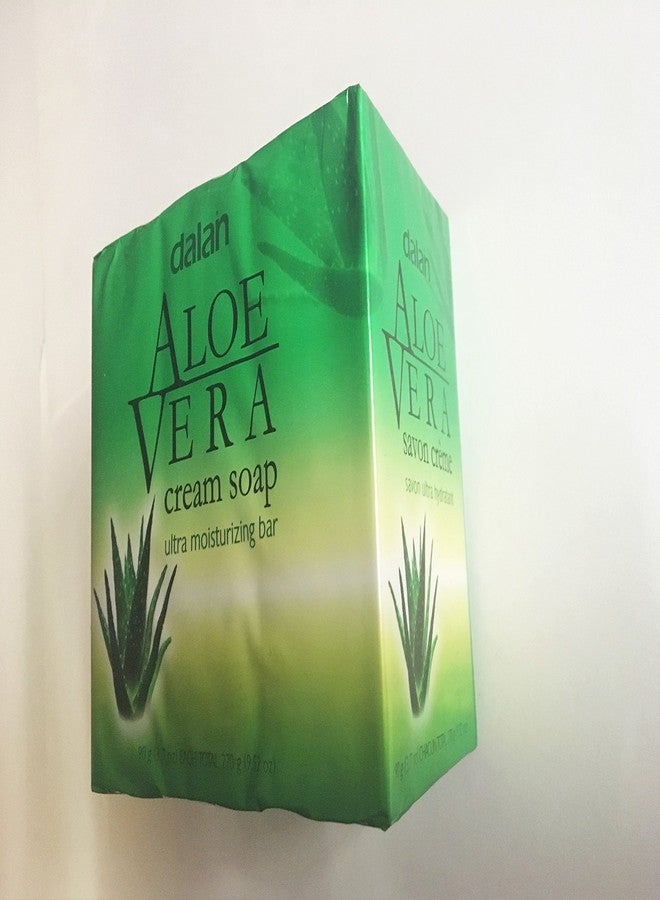 Dalan B'Ellens Dalan Cream Soaps - 3 Pack (Aloe Vera) 90g (3.17 oz) Chacun Total 270g (9.52 oz) - Image 2